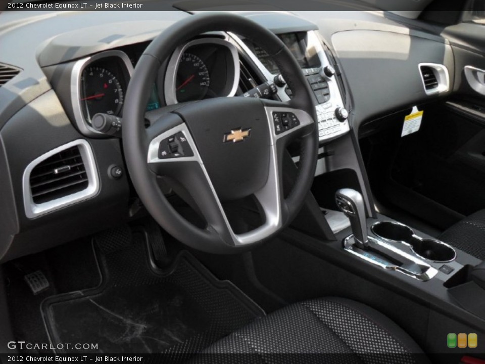 Jet Black Interior Prime Interior for the 2012 Chevrolet Equinox LT #53213720