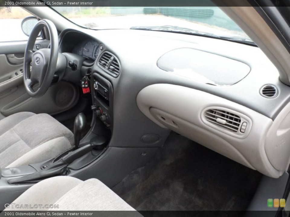 Pewter Interior Photo for the 2001 Oldsmobile Alero GL Sedan #53217035