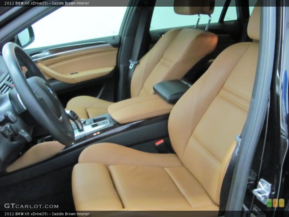 Saddle Brown Interior Photo for the 2011 BMW X6 xDrive35i #53218586