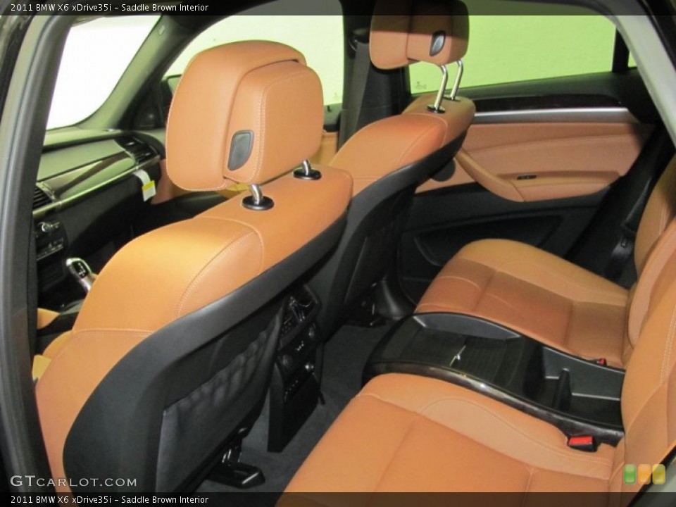Saddle Brown Interior Photo for the 2011 BMW X6 xDrive35i #53218628
