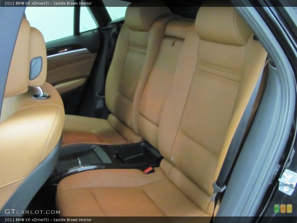 Saddle Brown Interior Photo for the 2011 BMW X6 xDrive35i #53218643