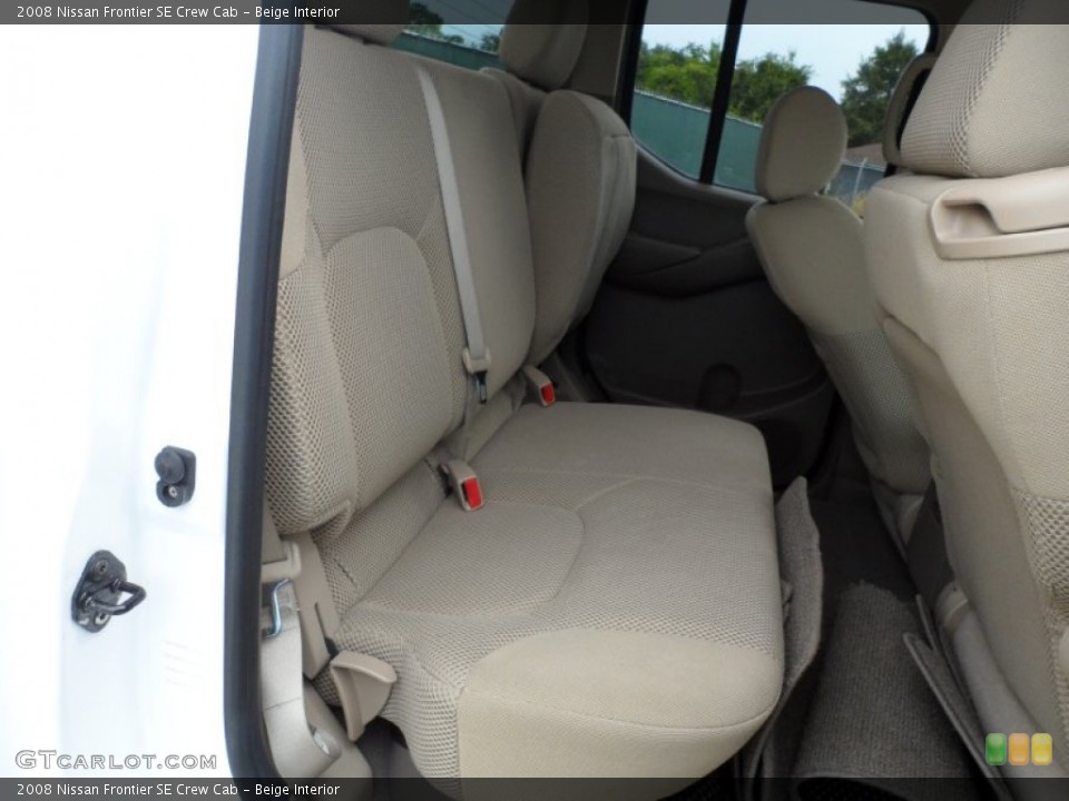 Beige Interior Photo for the 2008 Nissan Frontier SE Crew Cab #53220584