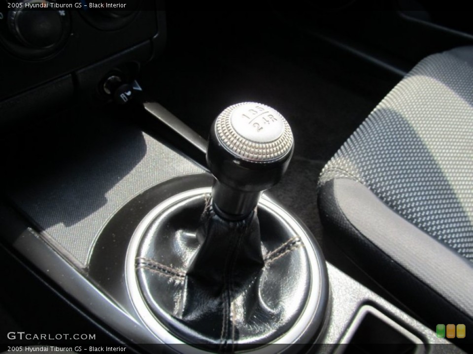 Black Interior Transmission for the 2005 Hyundai Tiburon GS #53222780