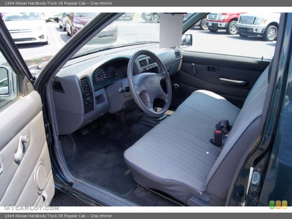 Gray 1994 Nissan Hardbody Truck Interiors