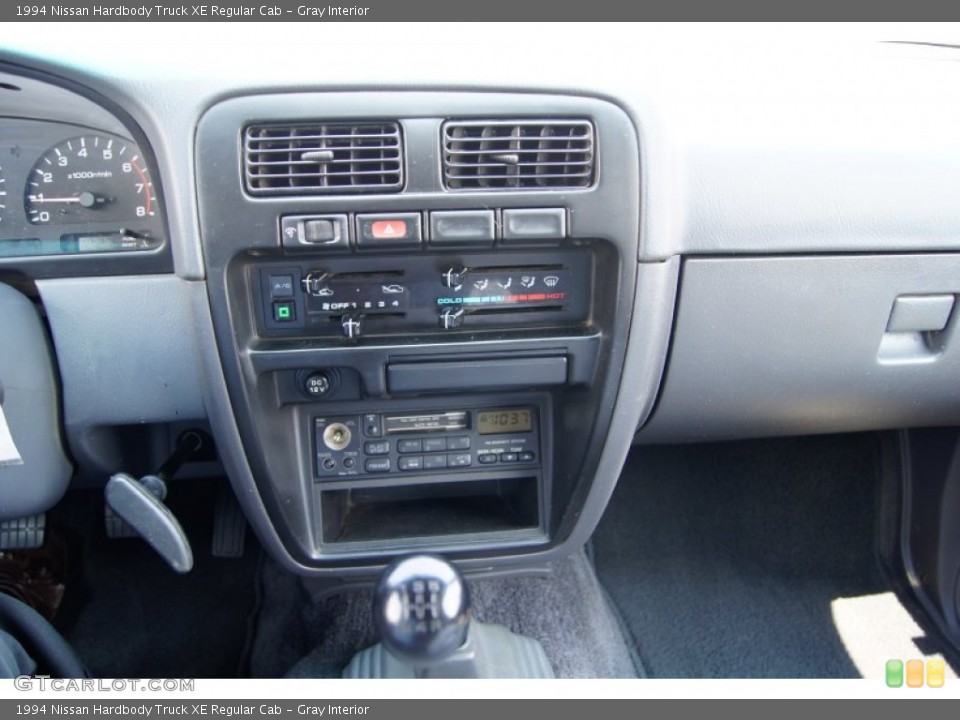 Gray Interior Controls for the 1994 Nissan Hardbody Truck XE Regular Cab #53225505