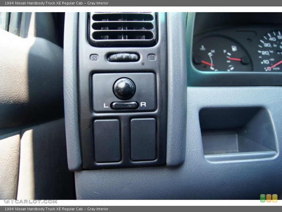 Gray Interior Controls for the 1994 Nissan Hardbody Truck XE Regular Cab #53225532