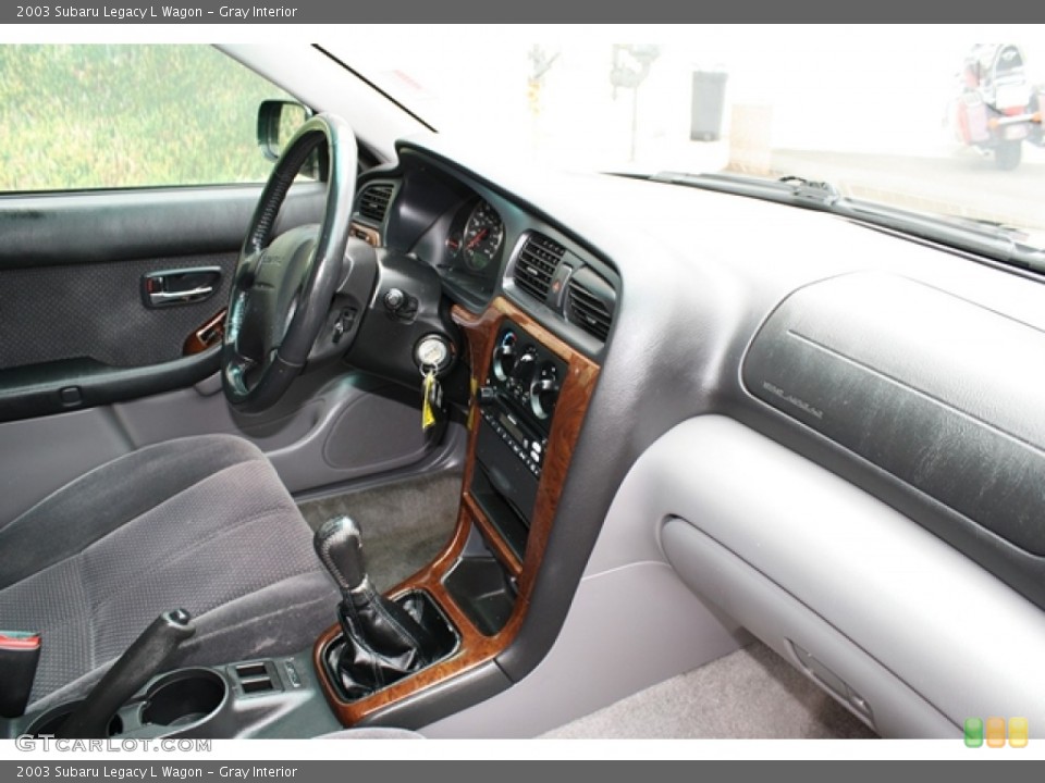 Gray Interior Dashboard for the 2003 Subaru Legacy L Wagon #53226780