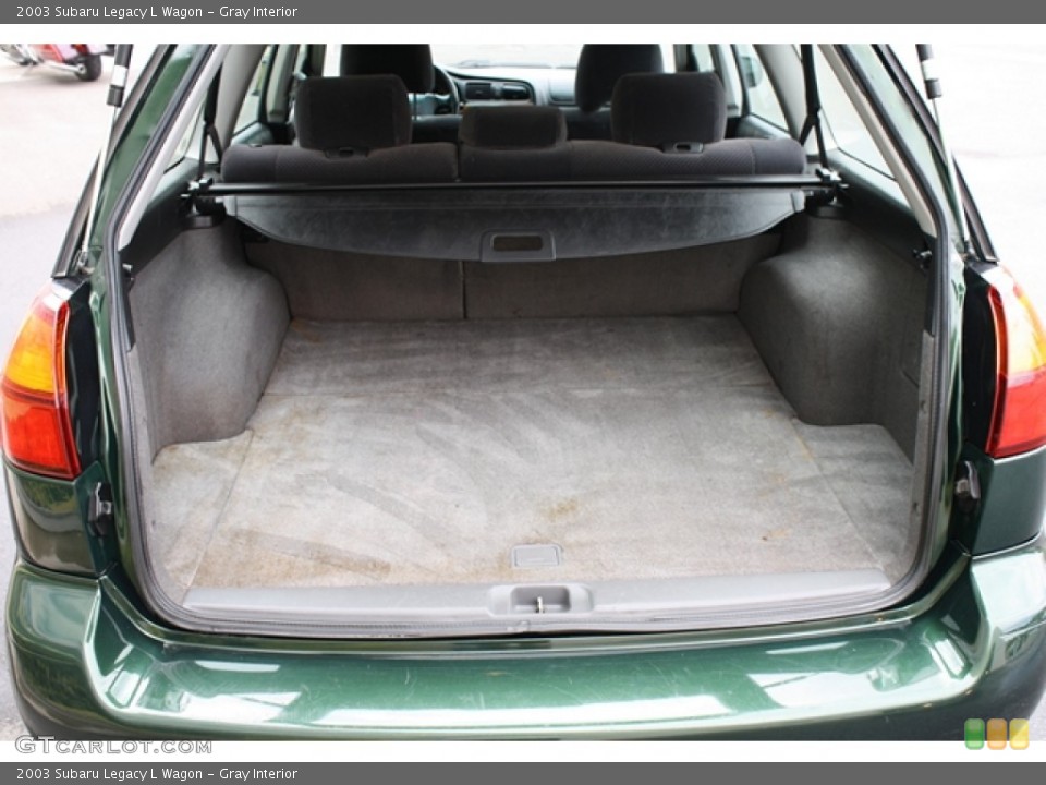 Gray Interior Trunk for the 2003 Subaru Legacy L Wagon #53226909