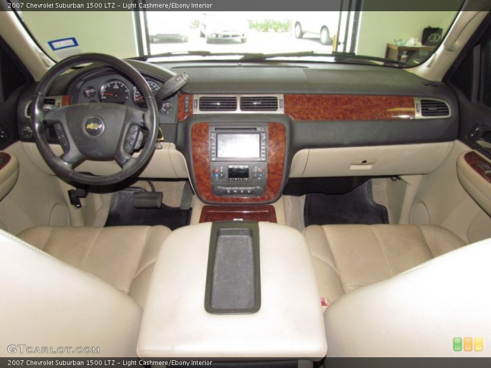 Light Cashmere/Ebony Interior Dashboard for the 2007 Chevrolet Suburban 1500 LTZ #53228616