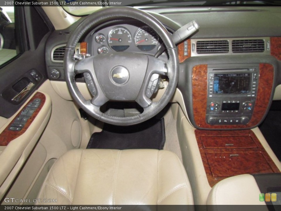 Light Cashmere/Ebony Interior Dashboard for the 2007 Chevrolet Suburban 1500 LTZ #53228634