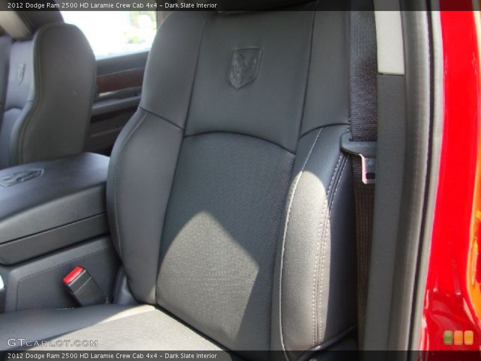 Dark Slate Interior Photo for the 2012 Dodge Ram 2500 HD Laramie Crew Cab 4x4 #53233827