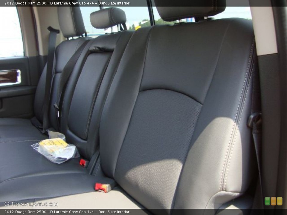 Dark Slate Interior Photo for the 2012 Dodge Ram 2500 HD Laramie Crew Cab 4x4 #53233857
