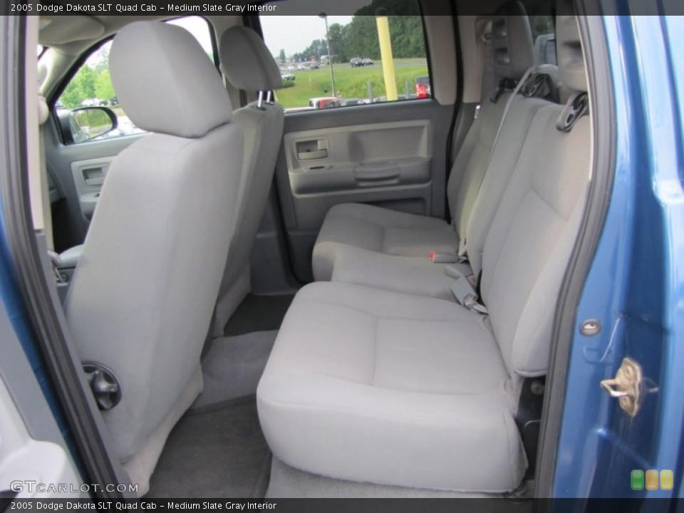 Medium Slate Gray Interior Photo for the 2005 Dodge Dakota SLT Quad Cab #53234754