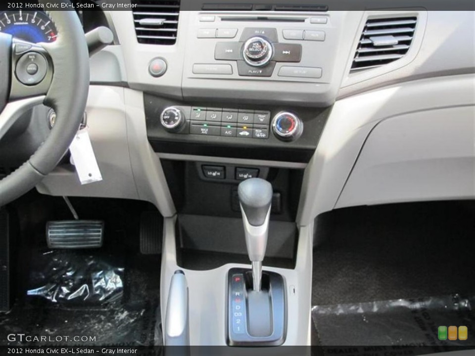 Gray Interior Transmission for the 2012 Honda Civic EX-L Sedan #53235087