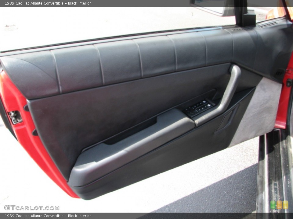 Black Interior Door Panel for the 1989 Cadillac Allante Convertible #53235360
