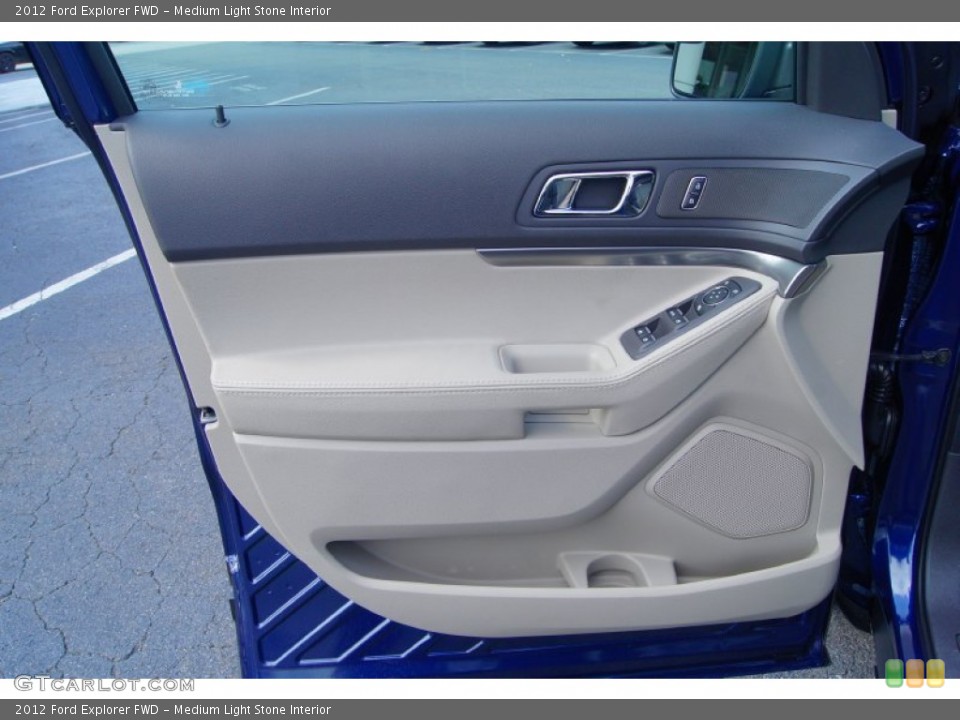 Medium Light Stone Interior Door Panel for the 2012 Ford Explorer FWD #53238516