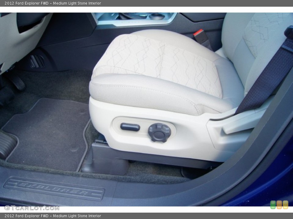 Medium Light Stone Interior Photo for the 2012 Ford Explorer FWD #53238531