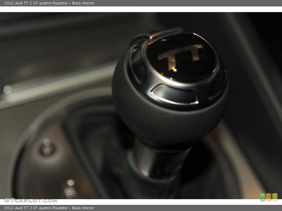 Black Interior Transmission for the 2012 Audi TT 2.0T quattro Roadster #53241009