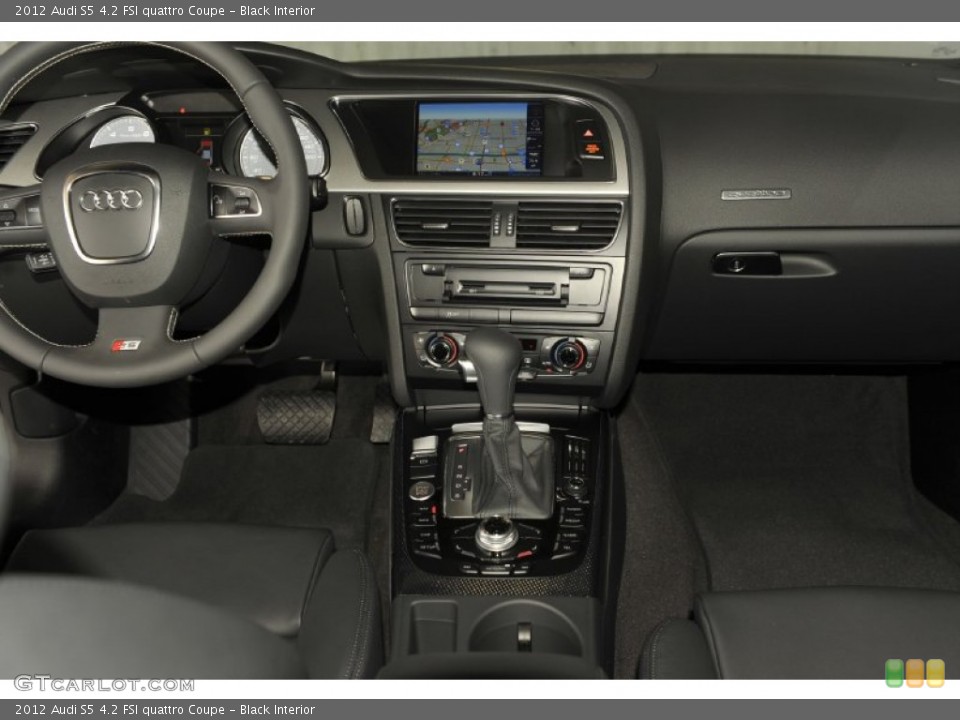 Black Interior Dashboard for the 2012 Audi S5 4.2 FSI quattro Coupe #53241402