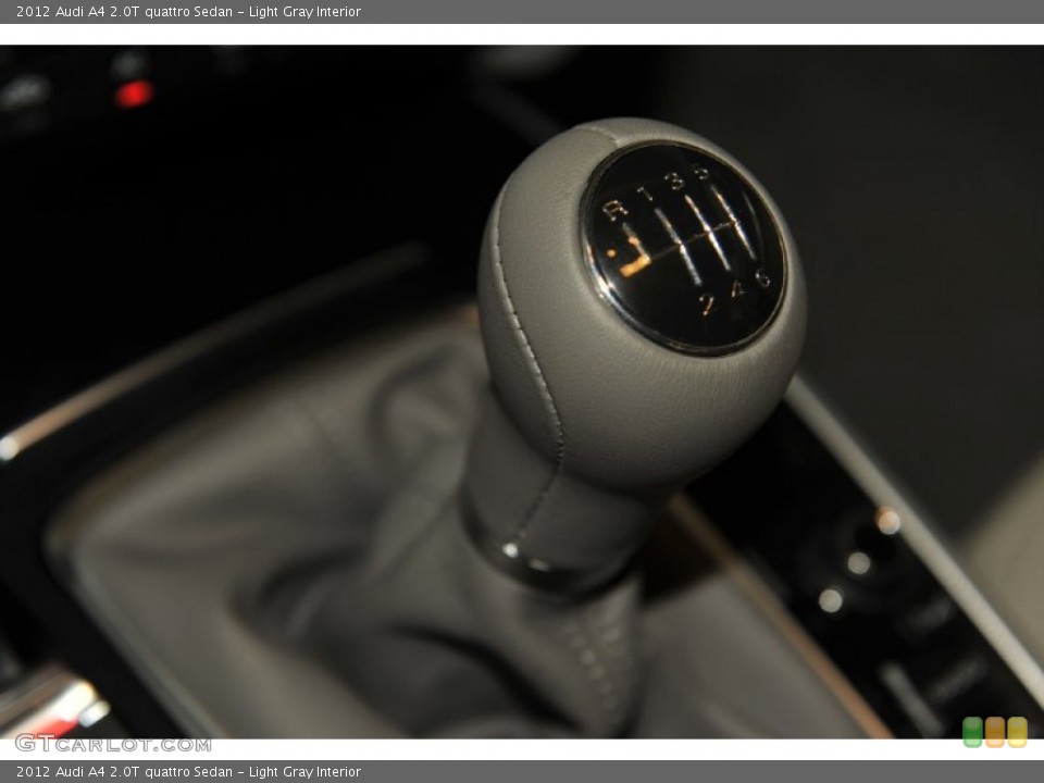 Light Gray Interior Transmission for the 2012 Audi A4 2.0T quattro Sedan #53241669