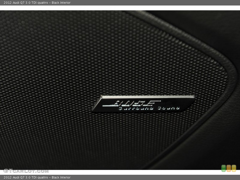 Black Interior Audio System for the 2012 Audi Q7 3.0 TDI quattro #53242305