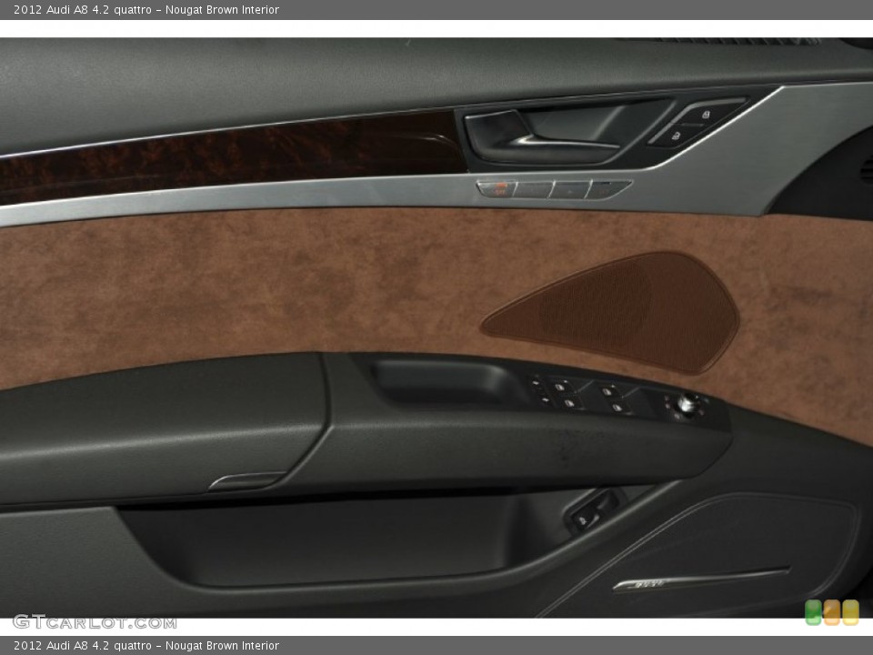 Nougat Brown Interior Door Panel For The 2012 Audi A8 4 2