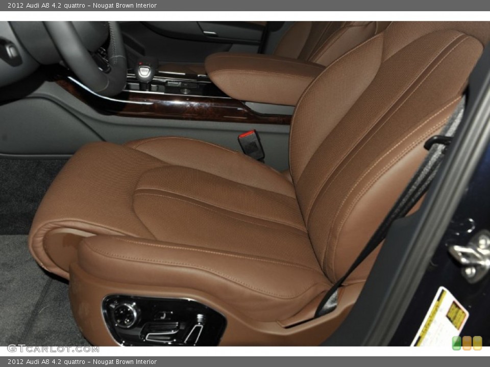 Nougat Brown Interior Photo for the 2012 Audi A8 4.2 quattro #53242890