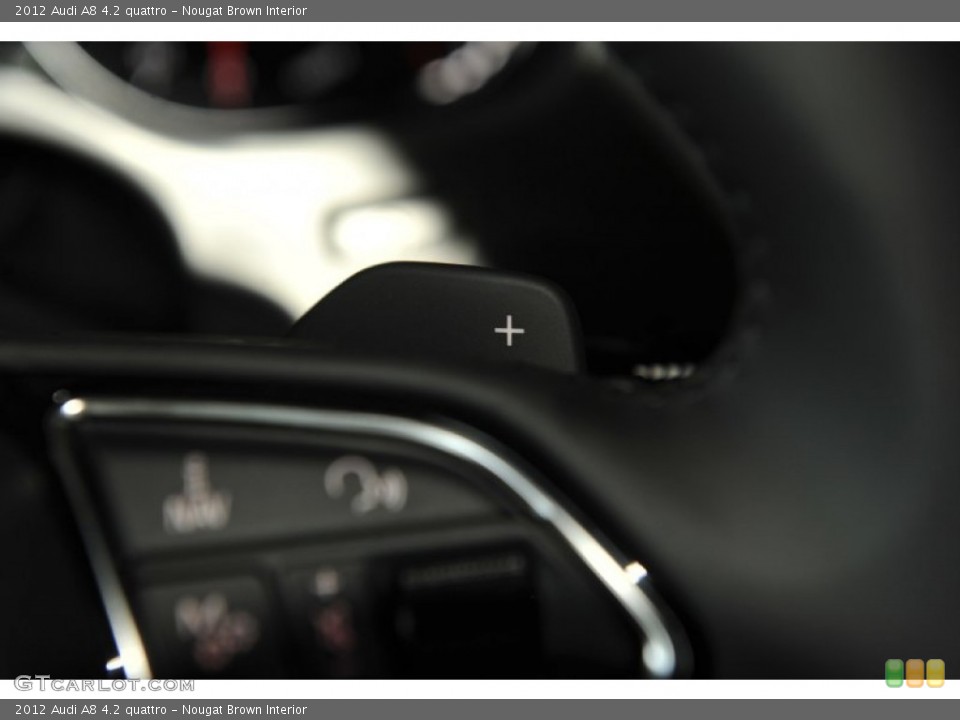 Nougat Brown Interior Controls for the 2012 Audi A8 4.2 quattro #53242989