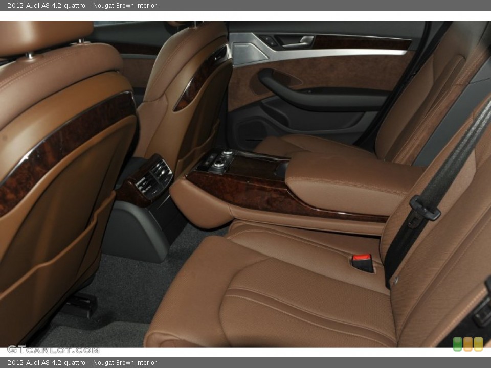 Nougat Brown Interior Photo for the 2012 Audi A8 4.2 quattro #53243031