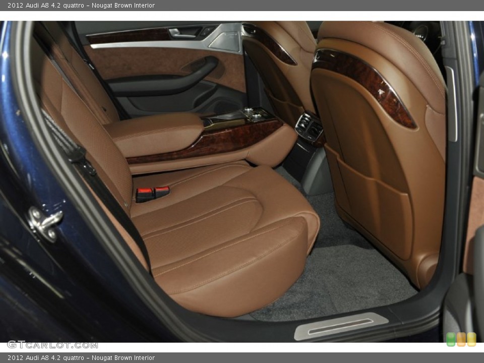 Nougat Brown Interior Photo for the 2012 Audi A8 4.2 quattro #53243124