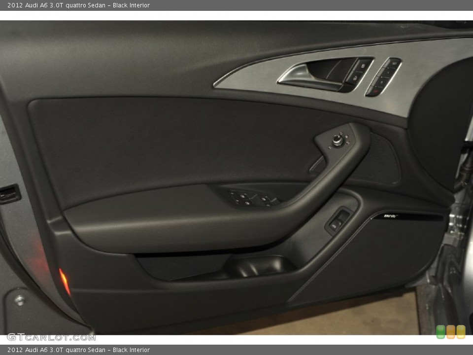 Black Interior Door Panel for the 2012 Audi A6 3.0T quattro Sedan #53243232