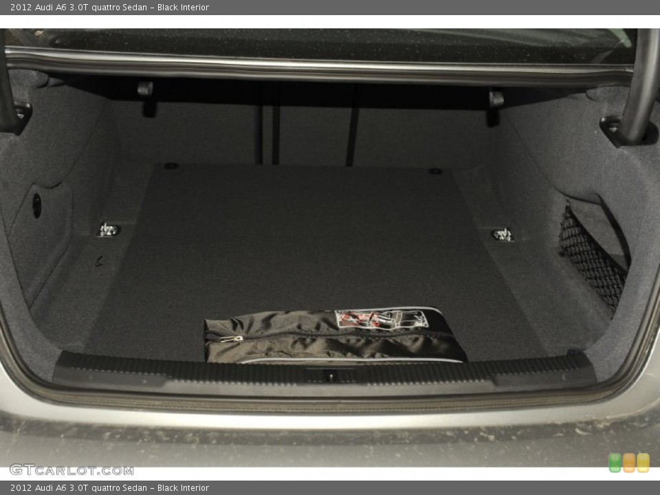 Black Interior Trunk for the 2012 Audi A6 3.0T quattro Sedan #53243397