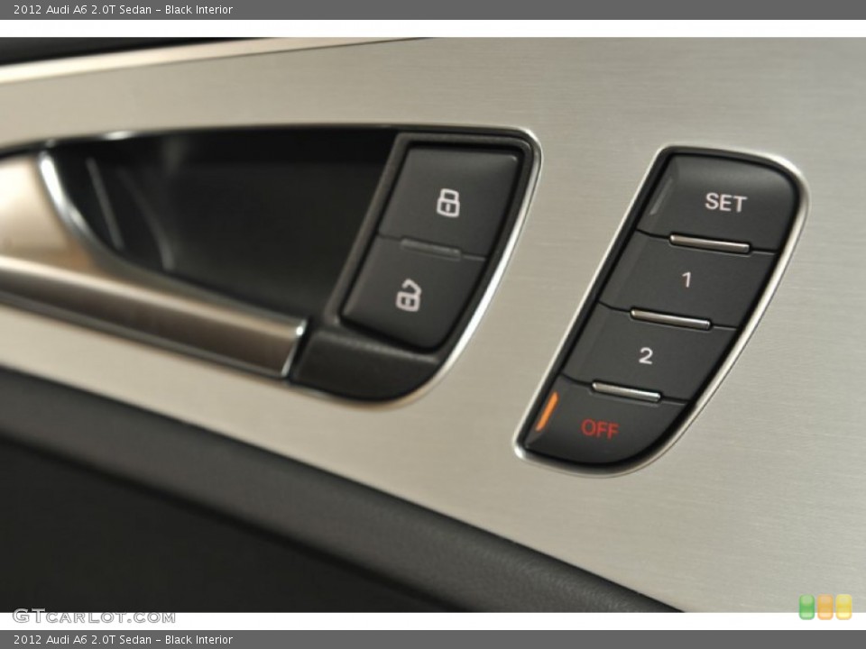 Black Interior Controls for the 2012 Audi A6 2.0T Sedan #53243508