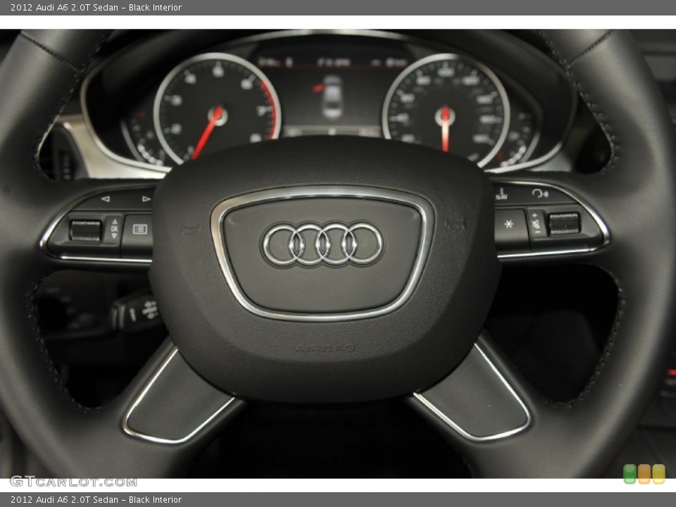 Black Interior Controls for the 2012 Audi A6 2.0T Sedan #53243598