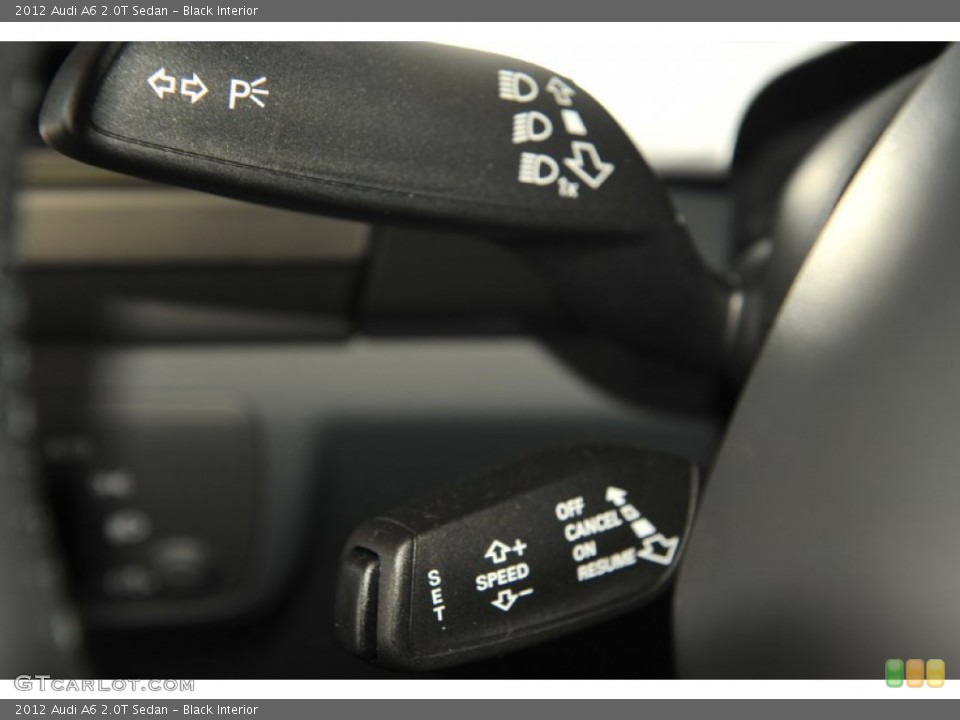 Black Interior Controls for the 2012 Audi A6 2.0T Sedan #53243604
