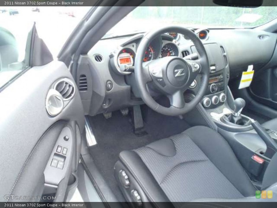Black Interior Photo for the 2011 Nissan 370Z Sport Coupe #53248054