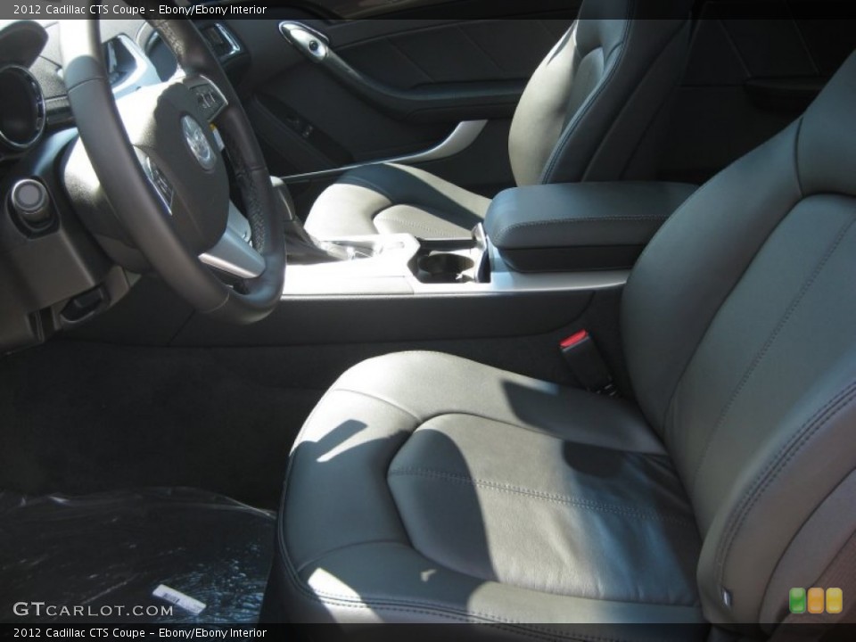 Ebony/Ebony Interior Photo for the 2012 Cadillac CTS Coupe #53249191