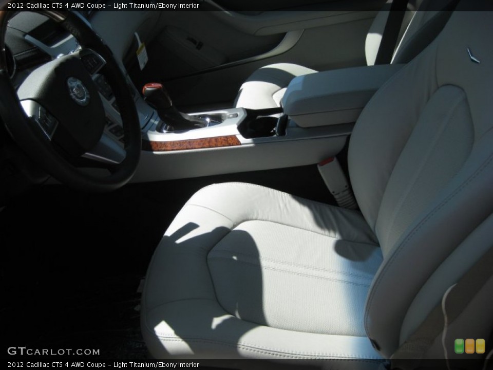 Light Titanium/Ebony Interior Photo for the 2012 Cadillac CTS 4 AWD Coupe #53249911