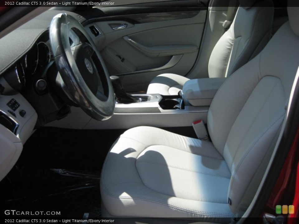 Light Titanium/Ebony Interior Photo for the 2012 Cadillac CTS 3.0 Sedan #53249998