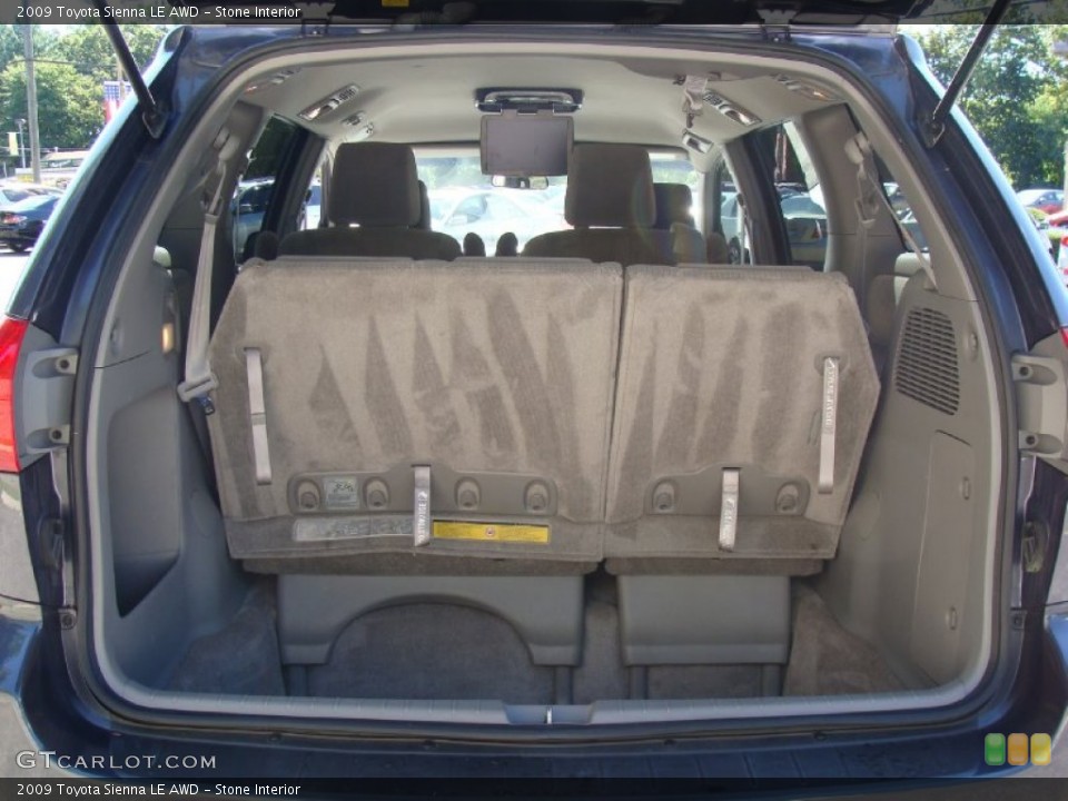 Stone Interior Trunk for the 2009 Toyota Sienna LE AWD #53256775