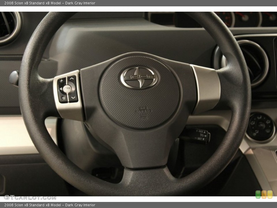 Dark Gray Interior Steering Wheel for the 2008 Scion xB  #53259214