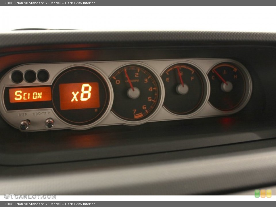 Dark Gray Interior Gauges for the 2008 Scion xB  #53259229