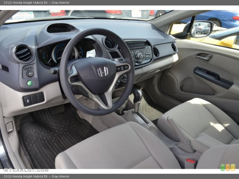 Gray Interior Prime Interior for the 2010 Honda Insight Hybrid EX #53259277