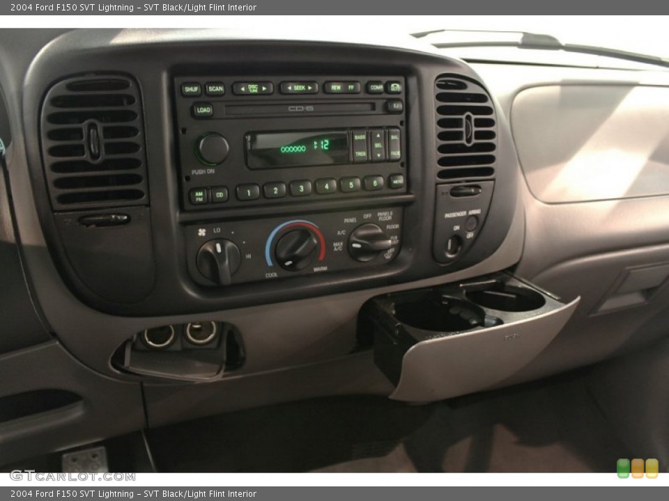SVT Black/Light Flint Interior Controls for the 2004 Ford F150 SVT Lightning #53261369