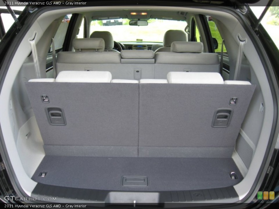 Gray Interior Trunk for the 2011 Hyundai Veracruz GLS AWD #53264017