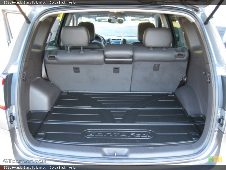 Cocoa Black Interior Trunk for the 2011 Hyundai Santa Fe Limited #53265193