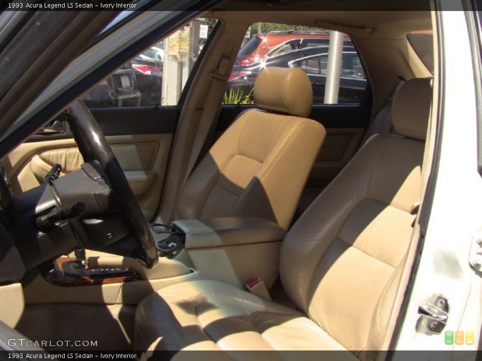 Ivory Interior Photo for the 1993 Acura Legend LS Sedan #53265850