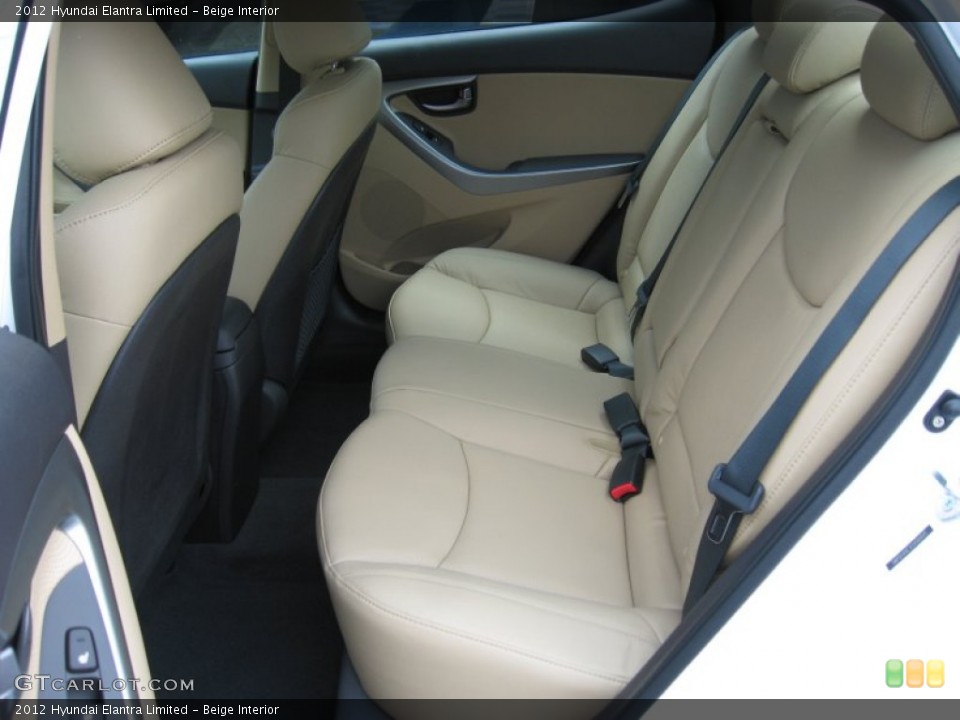 Beige Interior Photo for the 2012 Hyundai Elantra Limited #53266084