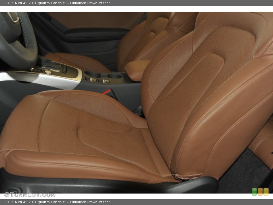 Cinnamon Brown Interior Photo for the 2012 Audi A5 2.0T quattro Cabriolet #53268115