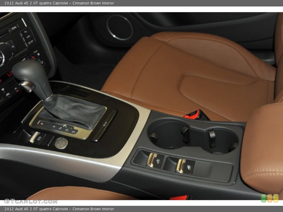 Cinnamon Brown Interior Transmission for the 2012 Audi A5 2.0T quattro Cabriolet #53268142